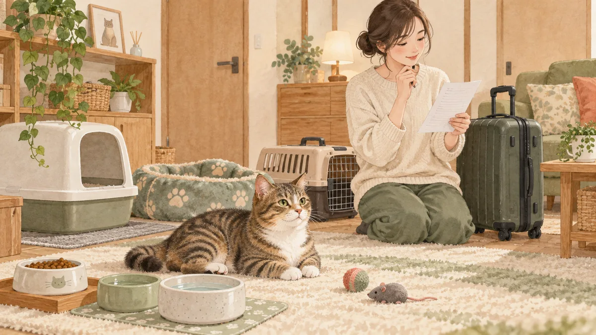 猫のお世話
